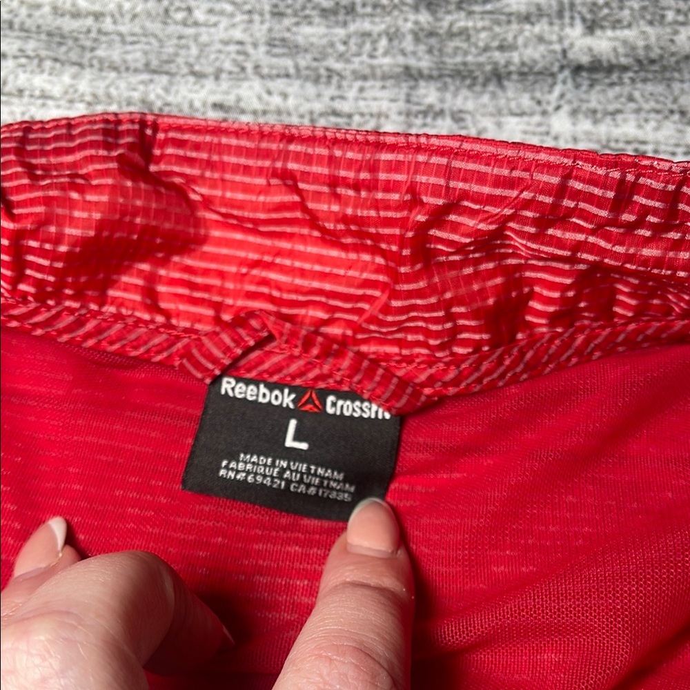 Red Zip-Up Jacket Reebok CrossFit - Picture 2 of 3